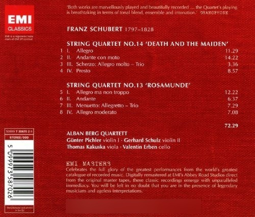 String Quartets No 14 D Minor Death & Maiden