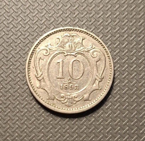 Austria. 10 Heller 1893. Km# 2802 (Usado)