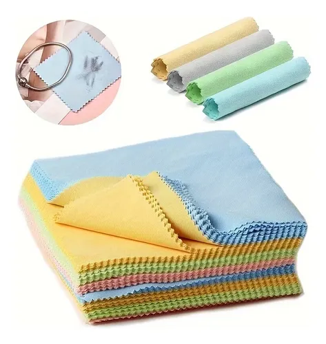Paquete De 5 Paños De Limpieza Para Pantallas Y Lentes – Healeved, Color Surtido, Portátiles Y Reutilizables