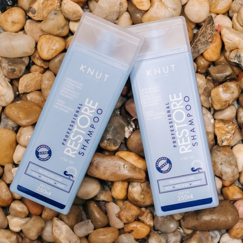 Shampoo Restore Cabelos Quebradiços Piscina Mar Restauração