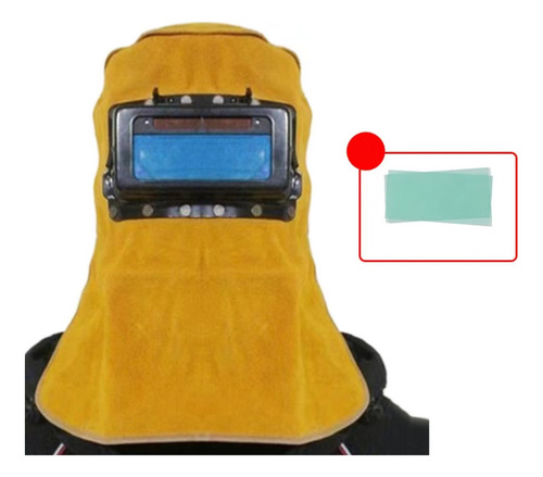 Careta Electrónica Soldar Industrial Con Hojas Protectoras