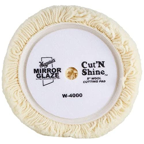 W4000 Cut N' Shine 8' Wool Buffing Pad