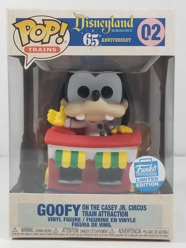 Funko Pop! Goofy On The Train Funko Shop #02 Detalle Caja A (Usado)