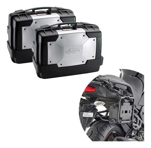 Baules Laterales 33 L Con Soporte Para Kawasaki Versys 1000