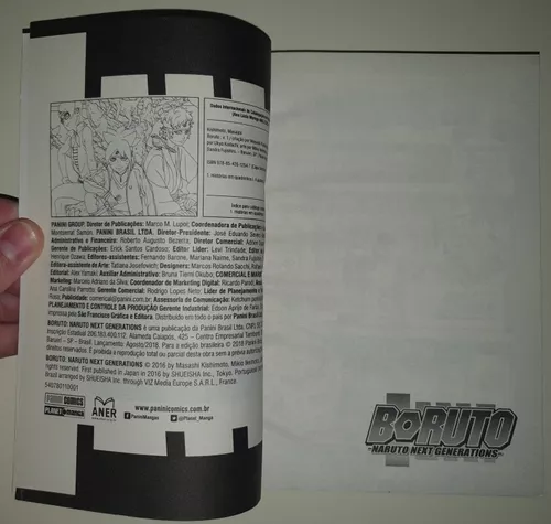 Manga Boruto Naruto Next Generations Edição 1 Panini - Livros de