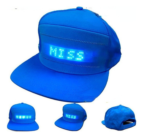 Sombrero Led Inteligente Bluetooth De Edición Personalizada