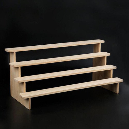 Soporte De Exhibición De Madera, Escalera De 4 Capas Xl