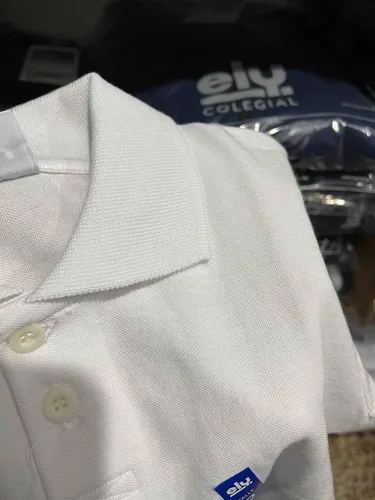 Chombas blancas escolares new arrivals