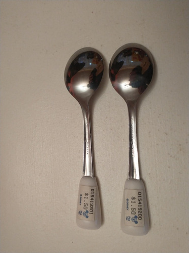 Cucharas Mickey Y Minnie Disney Store De Los 90 (Usado)