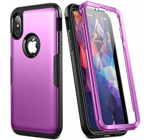 Funda Para iPhone XS / X Proteccion Total 360 Anti Golpes   