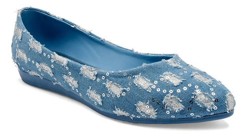 Balerina Casual Dama Clasben Orquidea Azul 2-6 *124-957 S6