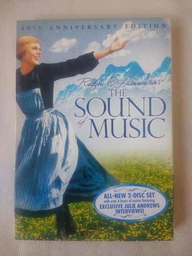 The Sound Of Music 40th Anniversary La Novicia Revelde Dvd 