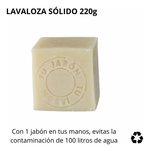 Lavalozas Biodegradable Tu Jabón 220 G