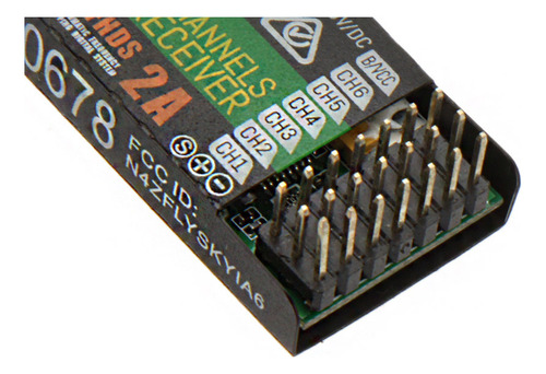Receptor Fs-ia6 Control, 2 Unidades, I4 6 Remote Flysky