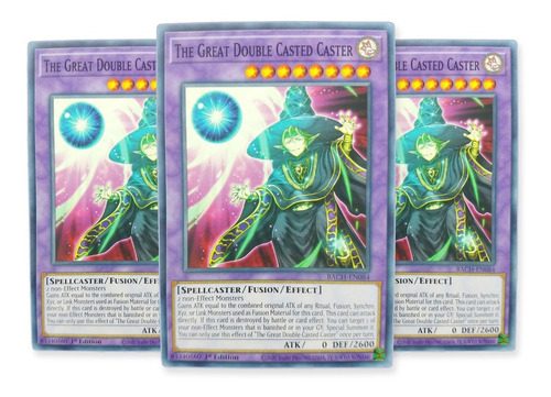 Yugi-oh! The Great Double Casted Caster Bach-en084 Comun