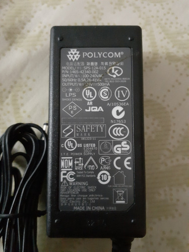 Adaptador De Corriente 24v 500ma