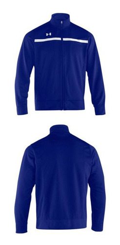 Campera Campus Warm Up Azul Talle M Hombre Under Armour
