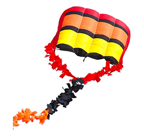 Fullfar Rainbow Kite Para Niños, Material De Nailon Suave De