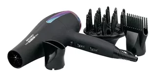 Secador De Cabelo Mallory Turbo Rainbow C/ Kit Difusor 127v