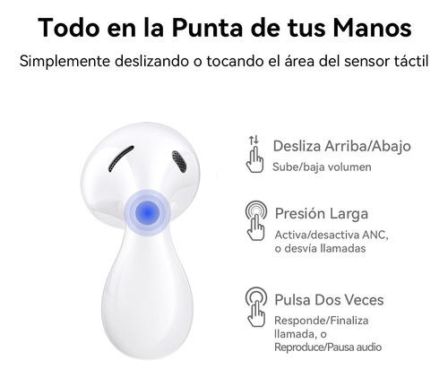 Huawei Audífonos Inalámbricos On-ear Freebuds 5 Hi-res