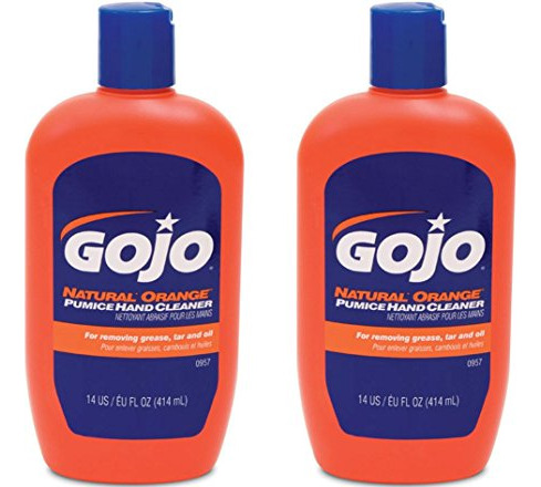 Gojo Industries 095712 14 Oz, Limpiador De Manos Natural Con