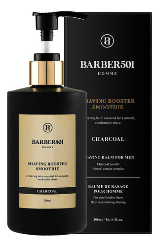 Barber501, Gel De Afeitado Sensible Con Aceite Natural, Crem