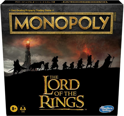 Juego Mesa Monopoly Señor De Los Anillos Lord Rings Ingles