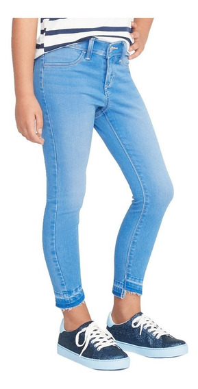 niña Negro 2 botones pantalones Miss Chief Tallas 4-16 skinny//Entallado//