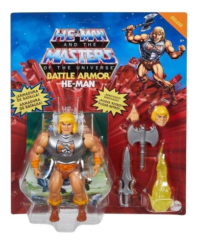 Heman Battle Armor Motu Origins Mattel Importado Eu Nuevo