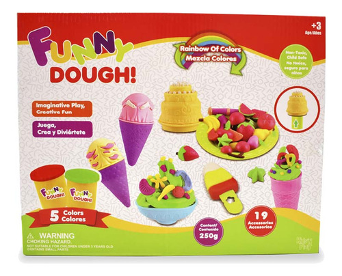 Juego De Masas Funny Dough Helados