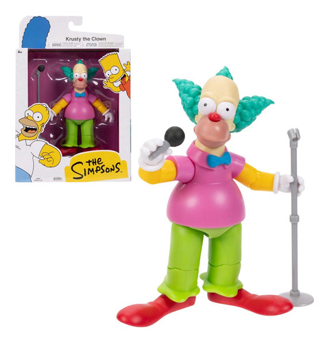 Boneco Krusty Articulado The Simpsons Original