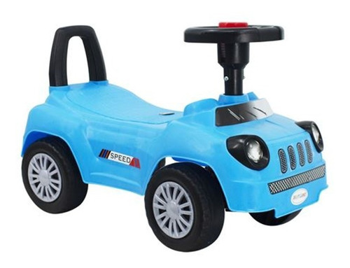 Buggy Infantil Auto Tipo Jeep Con Bocina Y Respaldo Colores