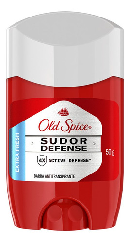 Antitranspirante Old Spice Sudor Defense En Barra 50g 