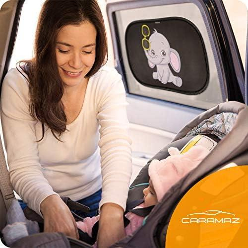 Caramaz Parasol Para Coche Para Bebé Con Protección Uv De 2