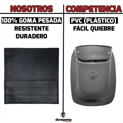 Imagen 2 de 6 de Juego X2 Barreros Goma 32x30 P/ Pick Up Camioneta Ford