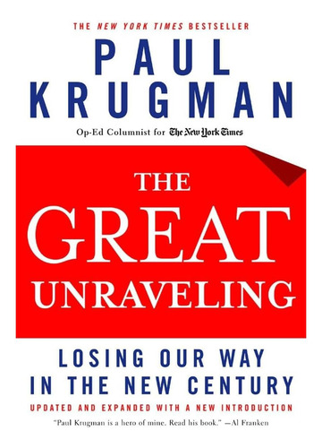 Libro: The Great Unraveling: Perdiendo El Rumbo En La Nueva