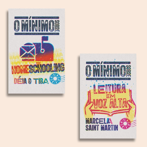 Kit - O Mínimo Sobre Educação Domiciliar ( 2 Livros ) : Leitura Em Voz Alta + Homeschooling