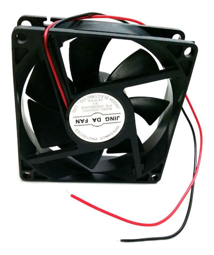 Imagem 2 de 4 de Micro Ventilador Cooler Ventoinha 80x80x25mm 24v Chocadeira