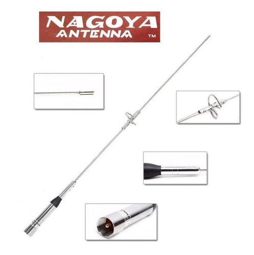 Antena Nagoya Nl 770s, Conector Pl-259, 44.5cm, 100watt