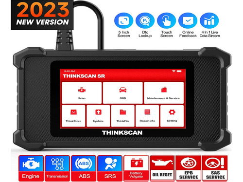 Escaner Automotriz Thinkcar Sr4 12v Gasolina Diesel Scanner