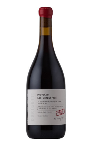 Vino Proyecto Las Compuertas Cabernet Franc Durigutti 750