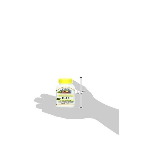 Siglo 21 B 12 5000 Mcg Comprimidos Sublinguales, 110 Count