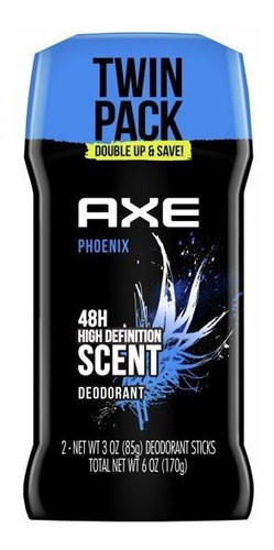 Axe Desodorante En Barra Phoenix 2 Pack 85grs