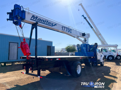 Grua Titan 2011 Ford F750 Con Manitex 1770c De 17 Toneladas