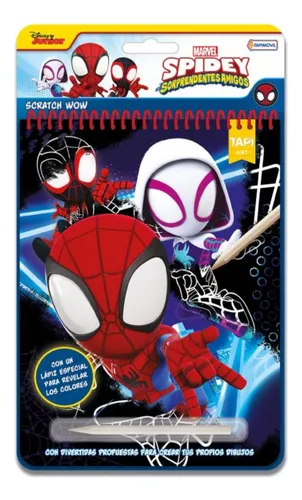 comprar Librito Scratch Wow Spidey Actividades Con Lápiz Para Raspar Y Descubrir Colores comprar Librito Scratch Wow Spidey Actividades Con Lápiz Para Raspar Y Descubrir Colores