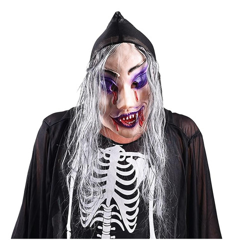 Peninsula Bruja Para Mujer Terror Halloween Con Bufanda Para