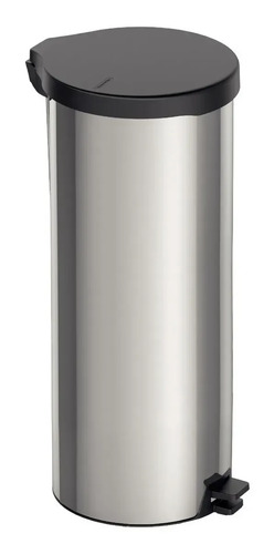 Lixeira Tramontina Cesto De Lixo Grande Com Pedal 30l Litros Basculante Original em Plástico Resistente Polida Escovada Cozinha Banheiro ...