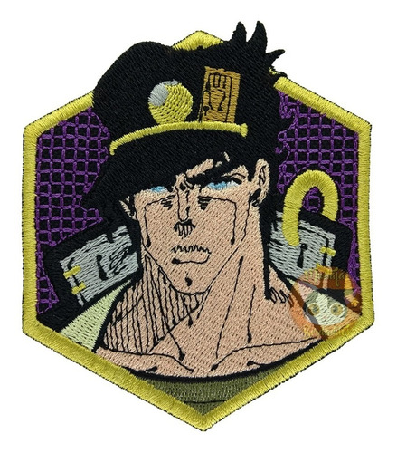 Jotaro Kujo - Parche Bordado - Jojo's Bizarre Adventure