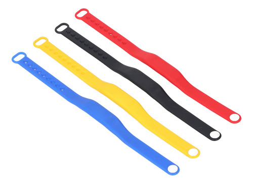 Pulsera De Silicona Para Piscina, 4 Piezas, Nfc, Resistente