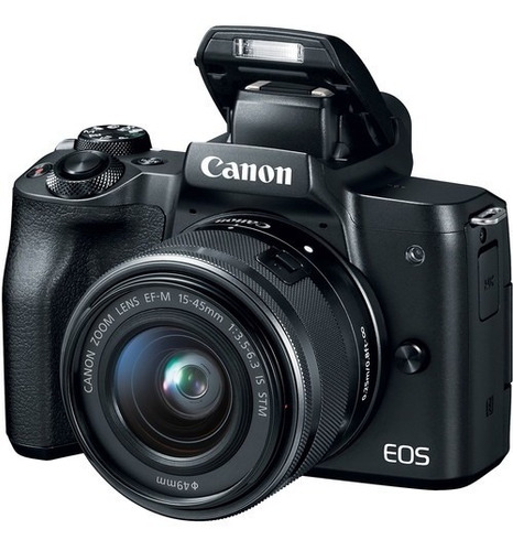 Canon Eos M50 Mirrorless Con Lente 15-45mm Y Adaptador Ef